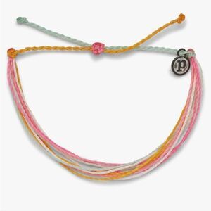 Pura Vida Brighter Days Bracelet Adjustable 100% Waterproof Plated Brand Charm